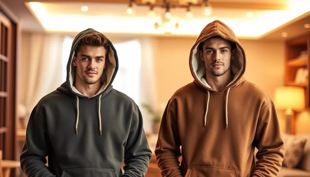 Men’s pullover hoodies with soft lining