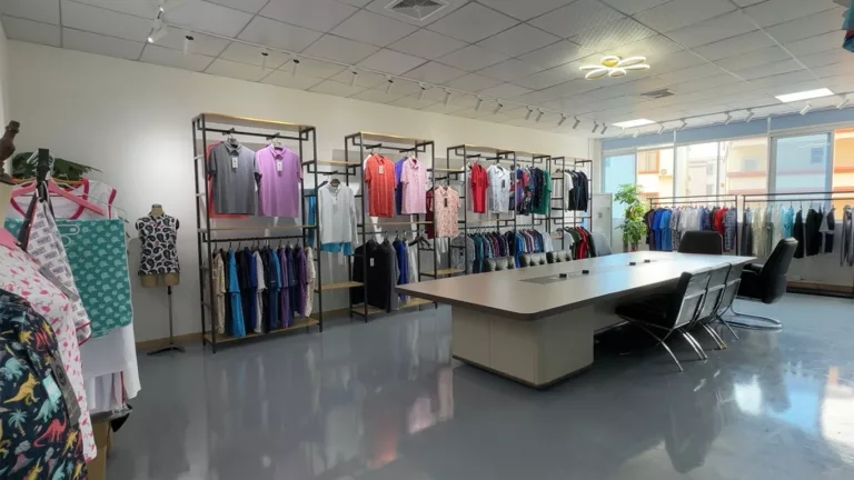 golf apparel Sample chamber