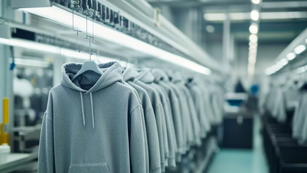 hoodie manufacturing process d